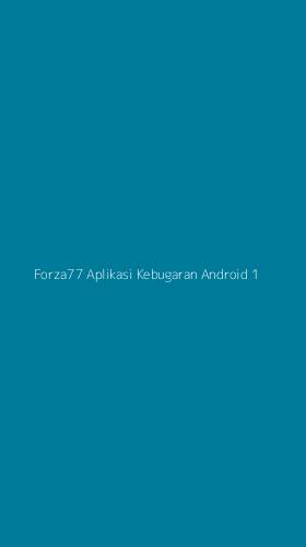 Tampilan Antarmuka Aplikasi Forza77 Aplikasi Kebugaran Android - 1