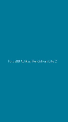 Tampilan Antarmuka Aplikasi Forza88 Aplikasi Pendidikan Lite - 2