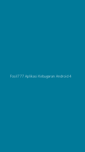 Tampilan Antarmuka Aplikasi Fosil777 Aplikasi Kebugaran Android - 4