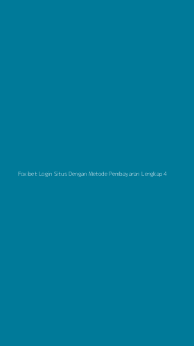 Tampilan Antarmuka Aplikasi Foxibet Login Situs Dengan Metode Pembayaran Lengkap - 4