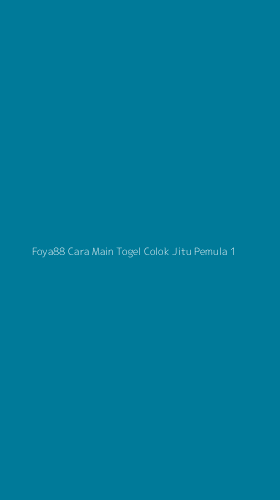 Tampilan Antarmuka Aplikasi Foya88 Cara Main Togel Colok Jitu Pemula - 1