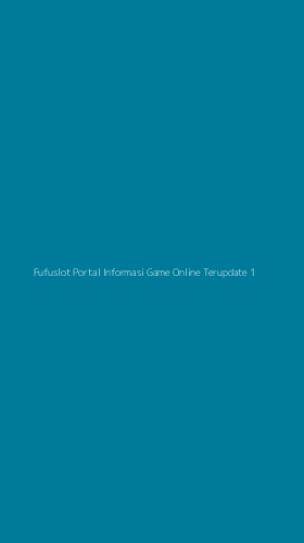 Tampilan Antarmuka Aplikasi Fufuslot Portal Informasi Game Online Terupdate - 1