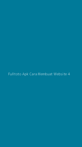 Tampilan Antarmuka Aplikasi Fulltoto Apk Cara Membuat Website - 4