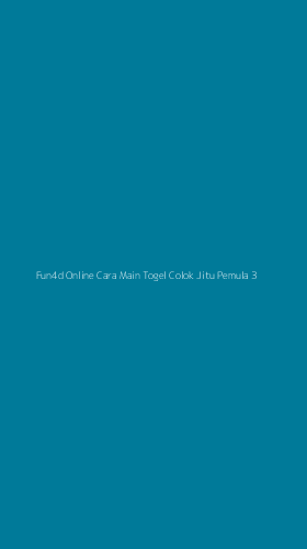 Tampilan Antarmuka Aplikasi Fun4d Online Cara Main Togel Colok Jitu Pemula - 3