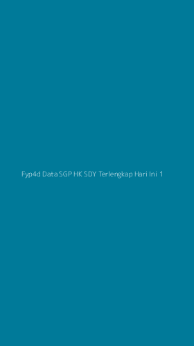 Tampilan Antarmuka Aplikasi Fyp4d Data Sgp Hk Sdy Terlengkap Hari Ini - 1