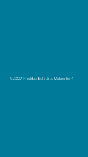 Tampilan Antarmuka Aplikasi G200m Prediksi Bola Jitu Malam Ini - 4