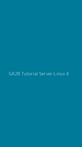 Tampilan Antarmuka Aplikasi Ga28 Tutorial Server Linux - 4