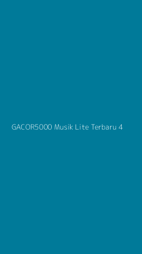 Tampilan Antarmuka Aplikasi Gacor5000 Musik Lite Terbaru - 4