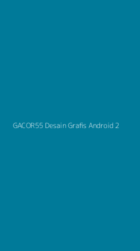 Tampilan Antarmuka Aplikasi Gacor55 Desain Grafis Android - 2