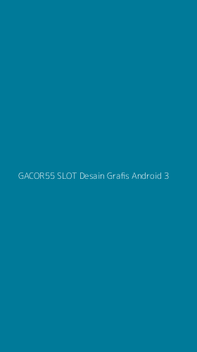 Tampilan Antarmuka Aplikasi Gacor55 Slot Desain Grafis Android - 3
