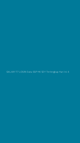 Tampilan Antarmuka Aplikasi Galaxy77 Login Data Sgp Hk Sdy Terlengkap Hari Ini - 4
