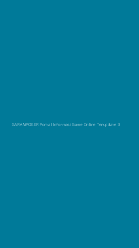 Tampilan Antarmuka Aplikasi Garampoker Portal Informasi Game Online Terupdate - 3