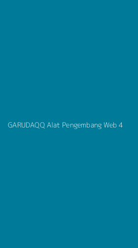 Tampilan Antarmuka Aplikasi Garudaqq Alat Pengembang Web - 4
