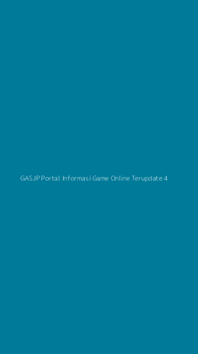 Tampilan Antarmuka Aplikasi Gasjp Portal Informasi Game Online Terupdate - 4