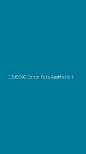 Tampilan Antarmuka Aplikasi Gbo5000 Editor Foto Aesthetic - 1