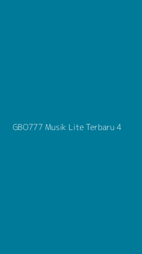 Tampilan Antarmuka Aplikasi Gbo777 Musik Lite Terbaru - 4
