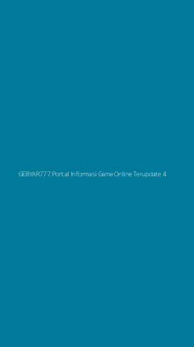 Tampilan Antarmuka Aplikasi Gebyar777 Portal Informasi Game Online Terupdate - 4