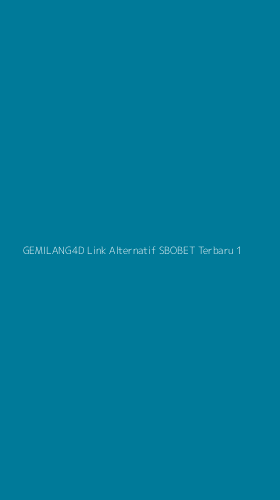Tampilan Antarmuka Aplikasi Gemilang4d Link Alternatif Sbobet Terbaru - 1