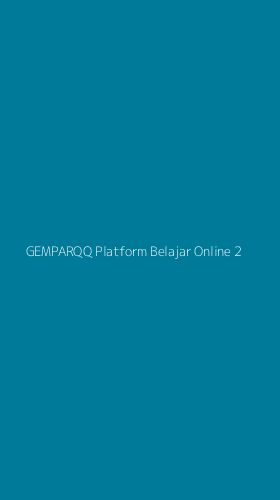 Tampilan Antarmuka Aplikasi Gemparqq Platform Belajar Online - 2