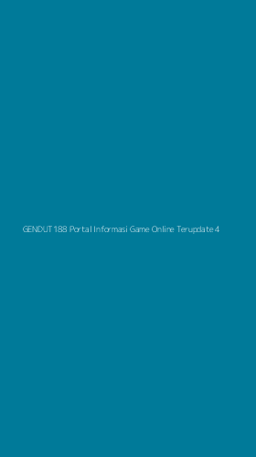Tampilan Antarmuka Aplikasi Gendut188 Portal Informasi Game Online Terupdate - 4