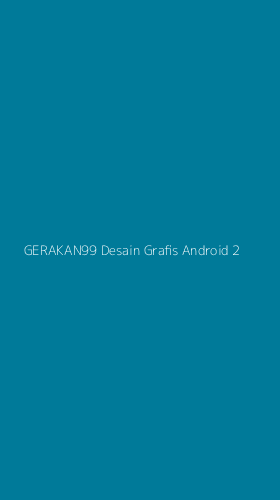 Tampilan Antarmuka Aplikasi Gerakan99 Desain Grafis Android - 2