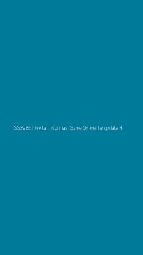 Tampilan Antarmuka Aplikasi Gg39bet Portal Informasi Game Online Terupdate - 4