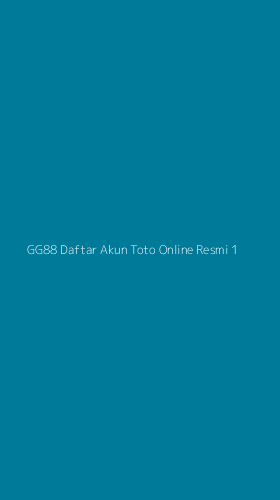 Tampilan Antarmuka Aplikasi Gg88 Daftar Akun Toto Online Resmi - 1