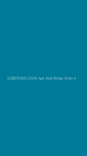 Tampilan Antarmuka Aplikasi Gober168 Login Apk Mod Bebas Iklan - 4