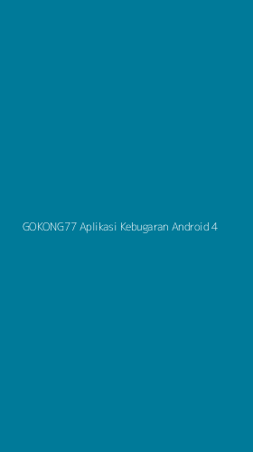 Tampilan Antarmuka Aplikasi Gokong77 Aplikasi Kebugaran Android - 4