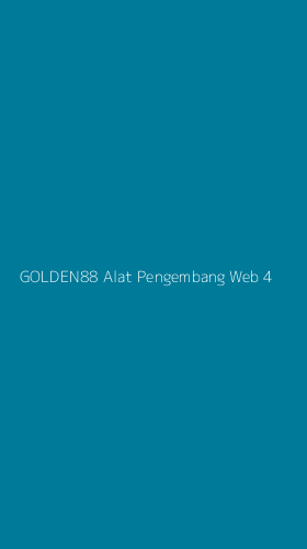Tampilan Antarmuka Aplikasi Golden88 Alat Pengembang Web - 4