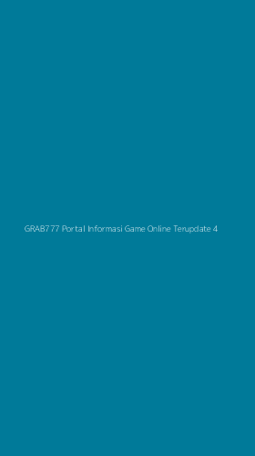 Tampilan Antarmuka Aplikasi Grab777 Portal Informasi Game Online Terupdate - 4