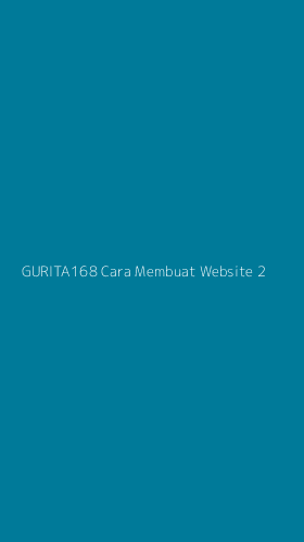 Tampilan Antarmuka Aplikasi Gurita168 Cara Membuat Website - 2
