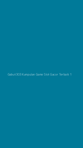 Tampilan Antarmuka Aplikasi Gabut303 Kumpulan Game Slot Gacor Terbaik - 1