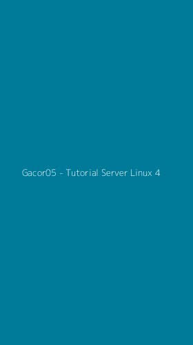 Tampilan Antarmuka Aplikasi Gacor05 - Tutorial Server Linux - 4