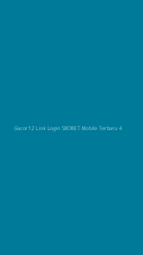 Tampilan Antarmuka Aplikasi Gacor12 Link Login Sbobet Mobile Terbaru - 4
