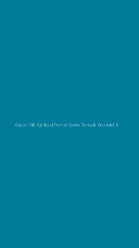 Tampilan Antarmuka Aplikasi Gacor188 Aplikasi Portal Game Terbaik Android - 3