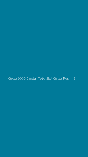 Tampilan Antarmuka Aplikasi Gacor2000 Bandar Toto Slot Gacor Resmi - 3