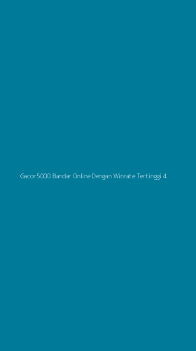 Tampilan Antarmuka Aplikasi Gacor5000 Bandar Online Dengan Winrate Tertinggi - 4