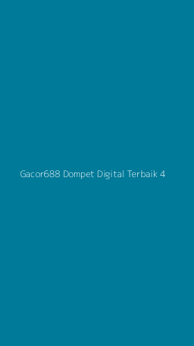 Tampilan Antarmuka Aplikasi Gacor688 Dompet Digital Terbaik - 4