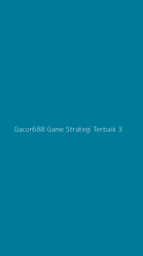 Tampilan Antarmuka Aplikasi Gacor688 Game Strategi Terbaik - 3