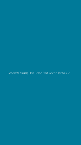 Tampilan Antarmuka Aplikasi Gacor689 Kumpulan Game Slot Gacor Terbaik - 2