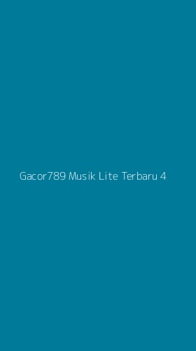 Tampilan Antarmuka Aplikasi Gacor789 Musik Lite Terbaru - 4