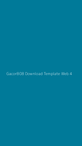 Tampilan Antarmuka Aplikasi Gacor808 Download Template Web - 4