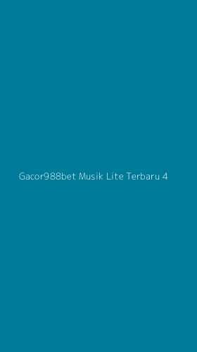 Tampilan Antarmuka Aplikasi Gacor988bet Musik Lite Terbaru - 4
