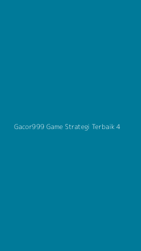Tampilan Antarmuka Aplikasi Gacor999 Game Strategi Terbaik - 4