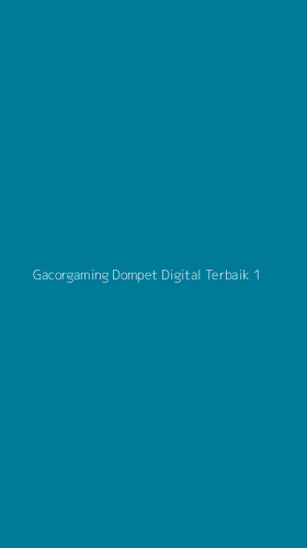 Tampilan Antarmuka Aplikasi Gacorgaming Dompet Digital Terbaik - 1