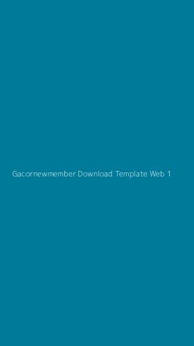Tampilan Antarmuka Aplikasi Gacornewmember Download Template Web - 1