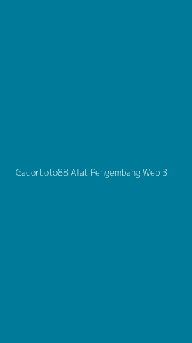 Tampilan Antarmuka Aplikasi Gacortoto88 Alat Pengembang Web - 3