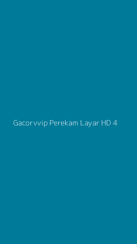 Tampilan Antarmuka Aplikasi Gacorvvip Perekam Layar Hd - 4