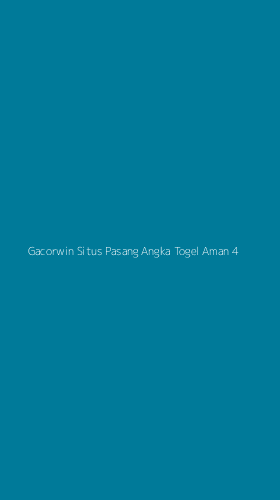 Tampilan Antarmuka Aplikasi Gacorwin Situs Pasang Angka Togel Aman - 4